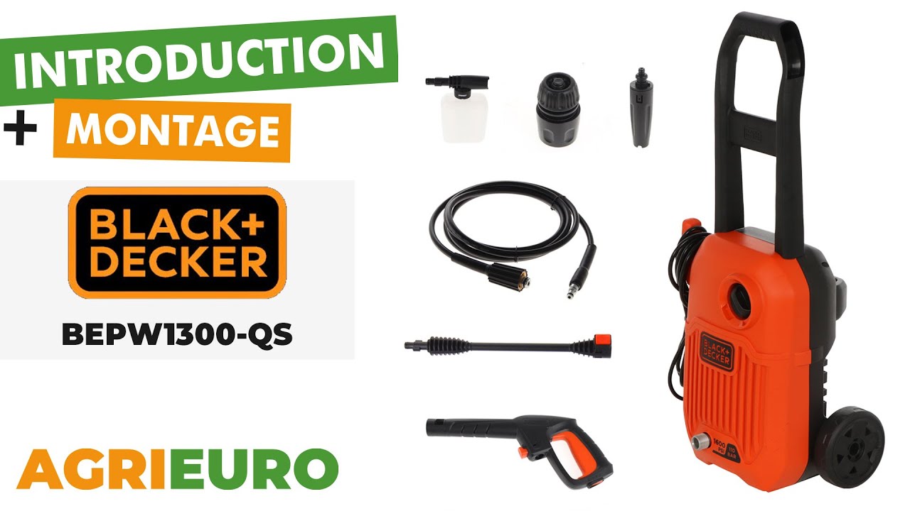 Black+Decker BEPW1300 Electric Pressure Washer